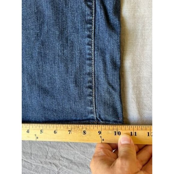Lane Bryant Distinctly Boot Jeans Womens‎ 20 Blue Denim Zip Pocketed 40X29. - Picture 8 of 10